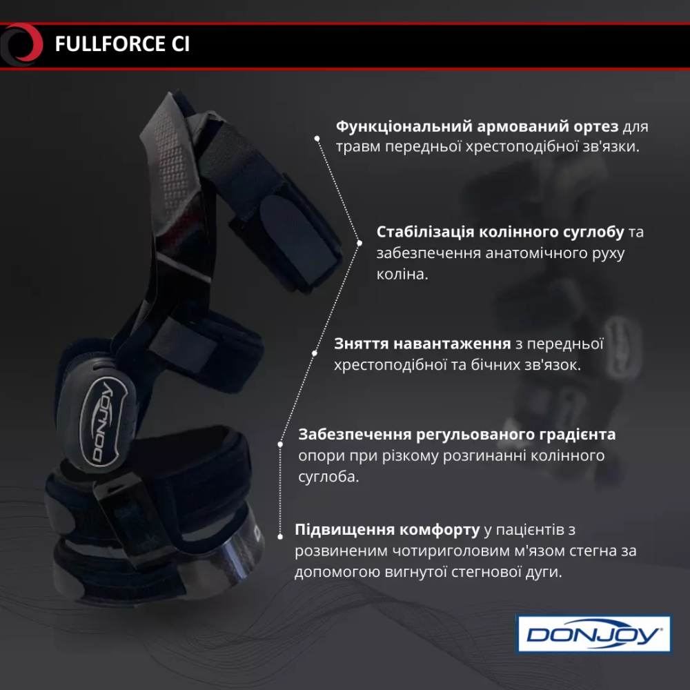 Брейс коленного сустава DJO Global Fullforce FP CI