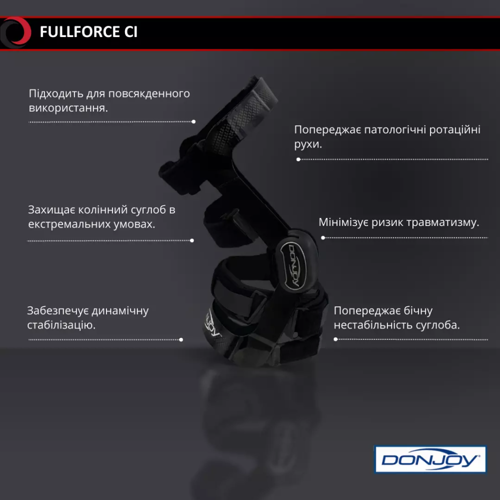 Брейс коленного сустава DJO Global Fullforce FP CI