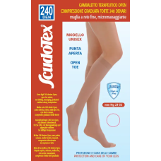 Компрессионные гольфы 240 ден Open без миска, класс мм Hg 23-32 Scudotex 834