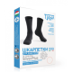 Шкарпетки для діабетиків зі сріблом Silverplus Tiana Тип 725 (чорні)