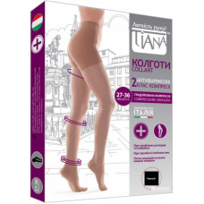 Компрессионные колготки медицинские лечебные 2 класс Tiana Тип 890 (черные), 895 (беж)
