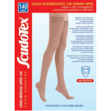 Компрессионные колготы 140 ден Open без миска, класс мм Hg 19-22 Scudotex 593