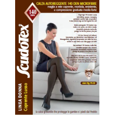 Компресійні панчохи 140 ден Люкс непрозорі, клас мм Hg 19-22 Scudotex 597