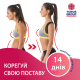 Корсет для корекції постави комірчастий "Люкс" Торос Тип 656-П