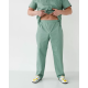 Медицинский костюм мужской Бостон оливковый +SIZE
