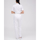 Жіночий медичний костюм Денвер білий