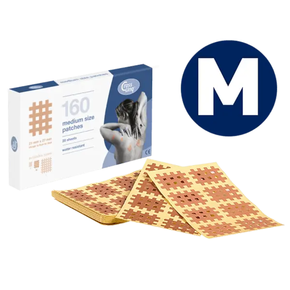 Кросс тейп, средние решеточки CureTape CrossLinq Medium (Бежевый)
