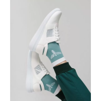 Обувь медицинская кроссовки с открытой пяткой White PU подошва
