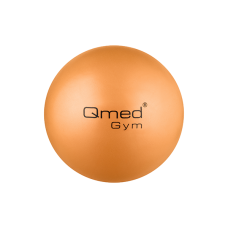Фітбол, гімнастичний м'яч для фітнесу, помаранчевий 25 см Qmed ABS Gym Ball