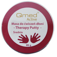 Пластична маса для реабілітації долоні середня Qmed Therapy Putty Medium