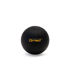 Массажный мяч черный 6 см Qmed Lacrosse Ball