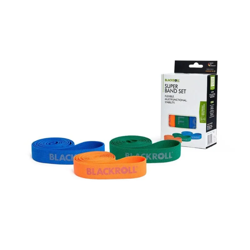 Набір фітнес еспандерів BlackRoll Super Band Set (Різні кольори)