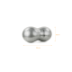 Фитбол арахис, гимнастический мяч для фитнеса и реабилитации Qmed ABS Gym Ball Peanut