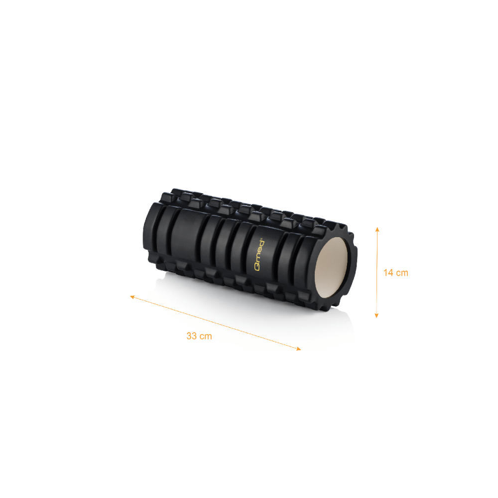 Ролик масажний чорний Qmed Therapy Roller