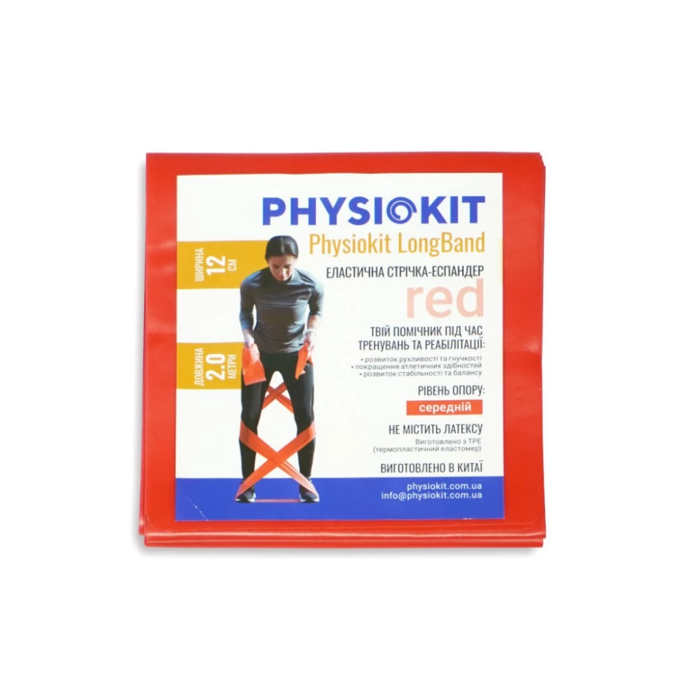 Эластичная лента Physiokit LongBand Medium (III)