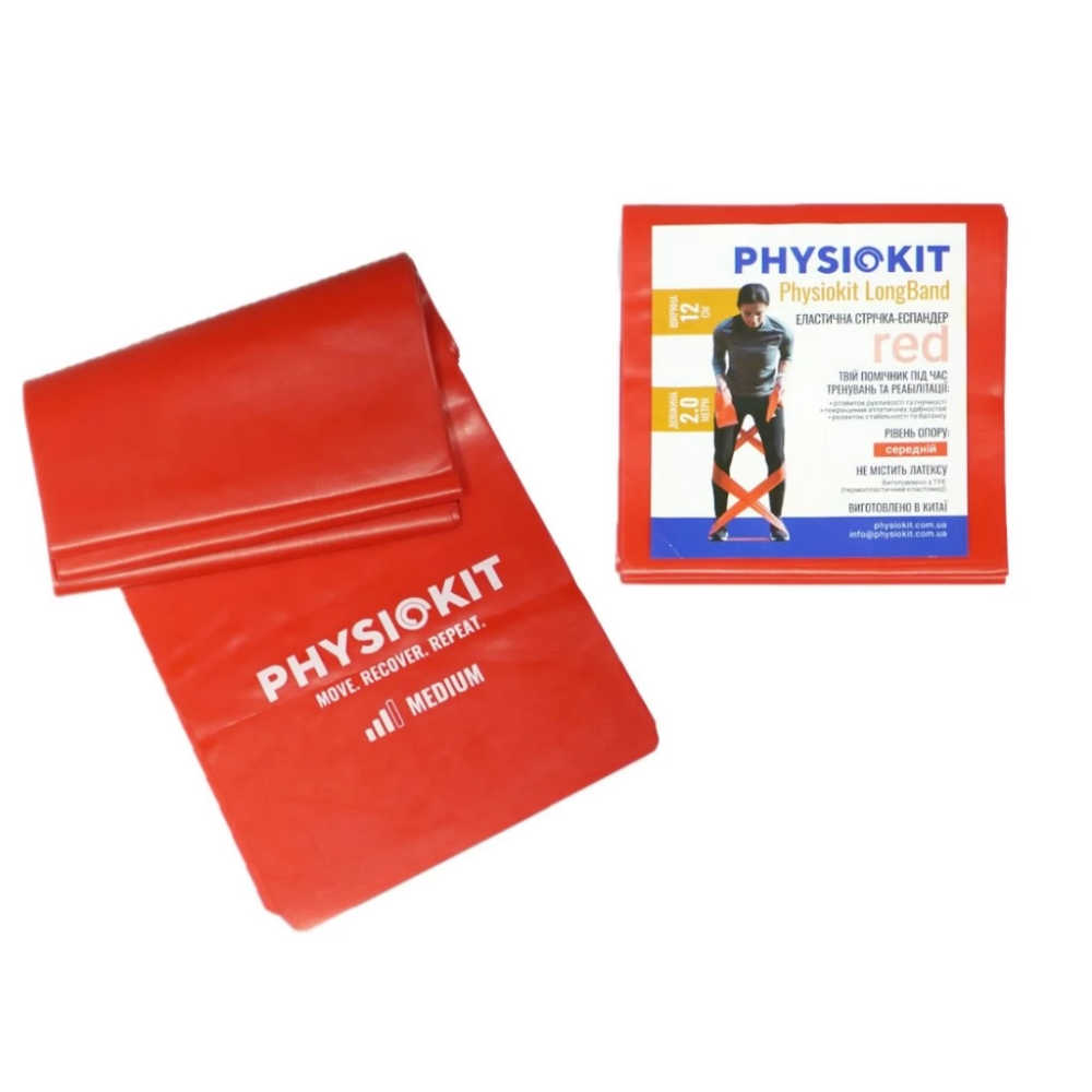 Эластичная лента Physiokit LongBand Medium (III)