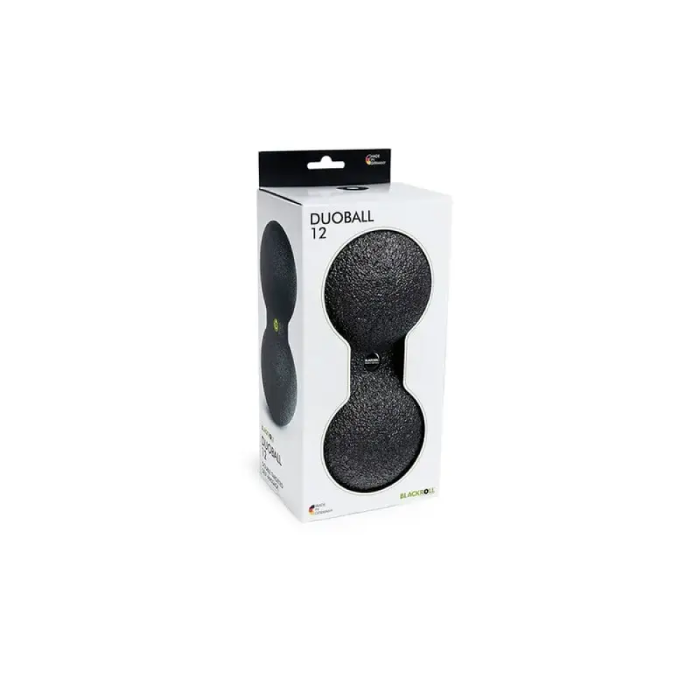Подвійний масажний м'яч BlackRoll Duoball 12 Black (Чорний)
