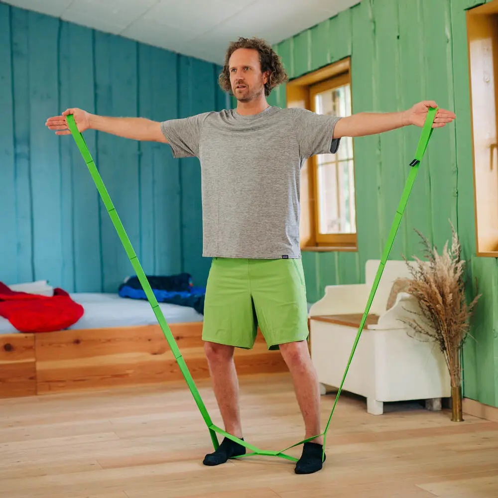 Гімнастичний еспандер BlackRoll Multi Band Green (Зелений)