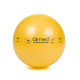 Фитбол, гимнастический мяч для фитнеса, желтый 45 см Qmed ABS Gym Ball