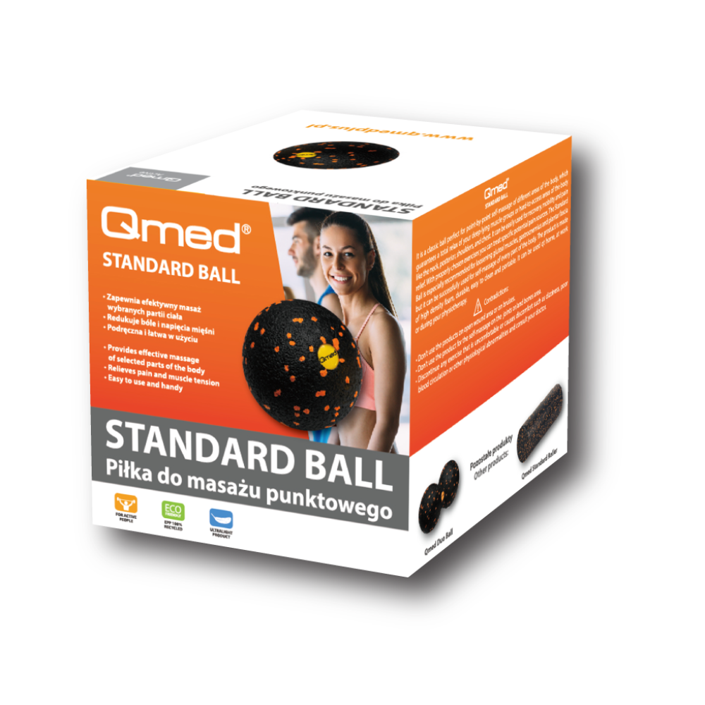 Масажний м'яч 8 см Qmed Standard Ball