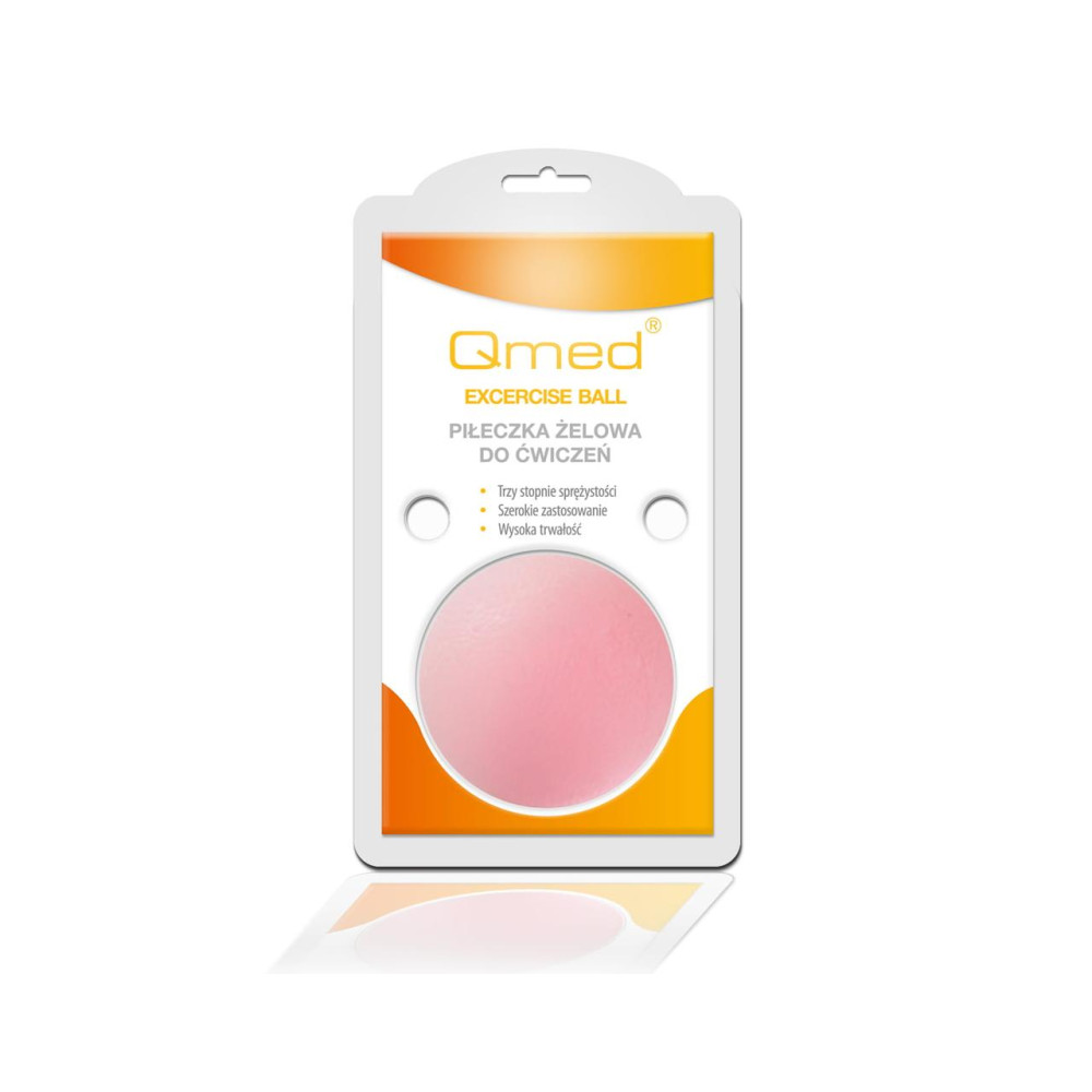 Гелевый массажный мячик Qmed Gel Exercise Ball I207
