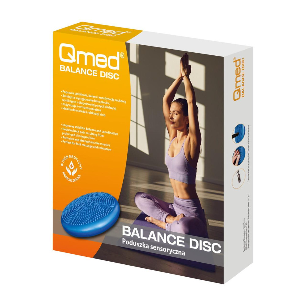 Балансировочный диск, синий Qmed Balance Disc Blue