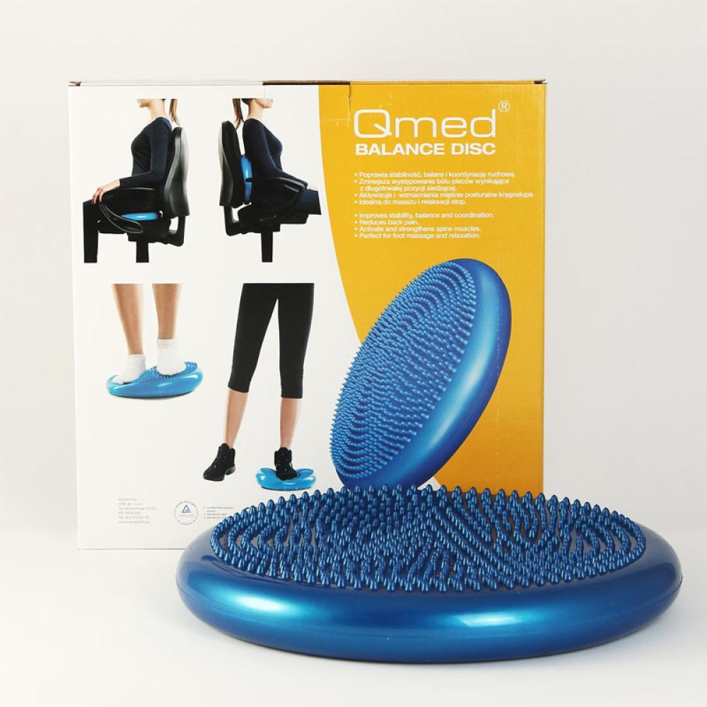 Балансировочный диск, синий Qmed Balance Disc Blue