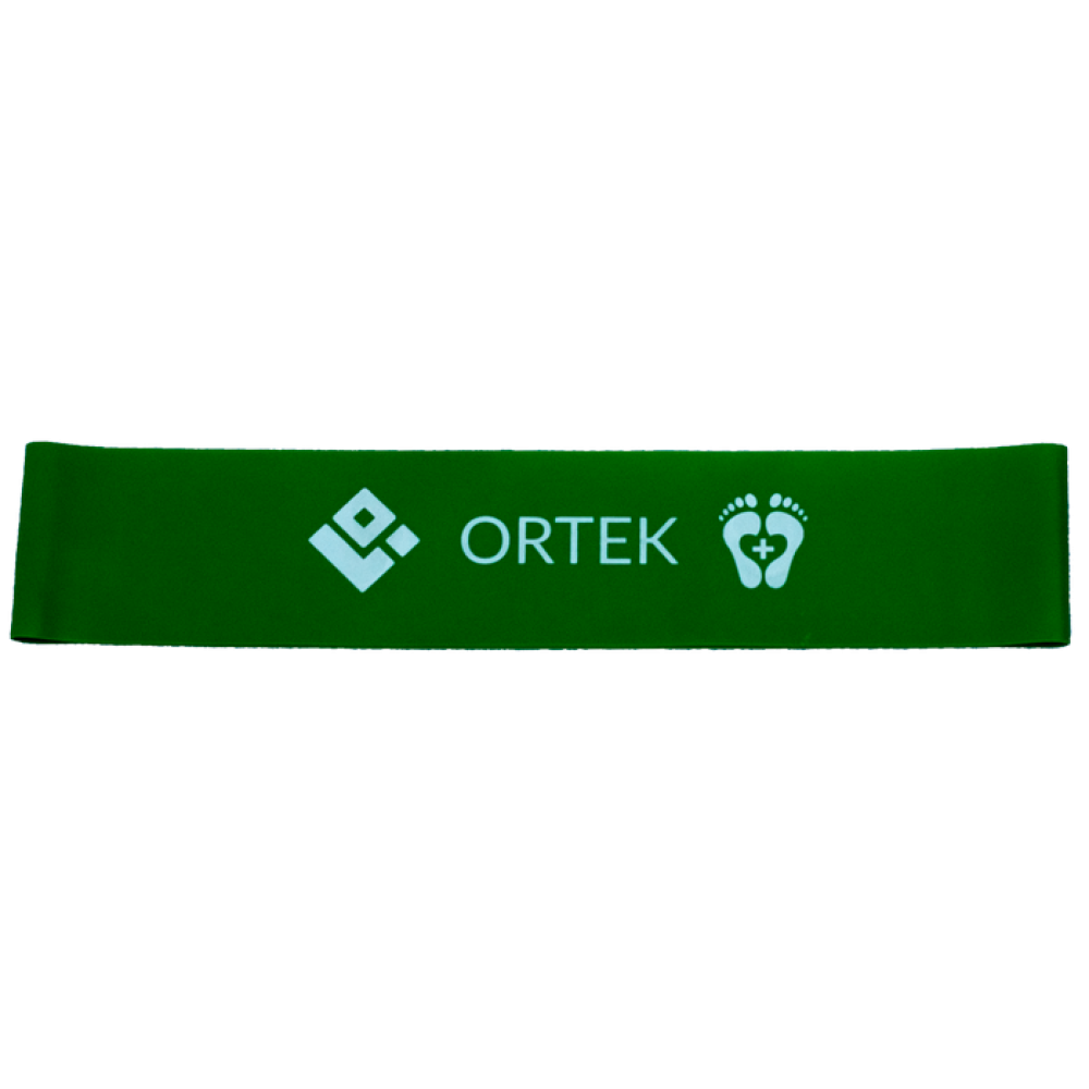 Фитнес резинка для тренировки стоп 25 см Ortek
