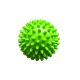 Масажний м'яч із шипами 7 см, зелений Qmed Massage Balls