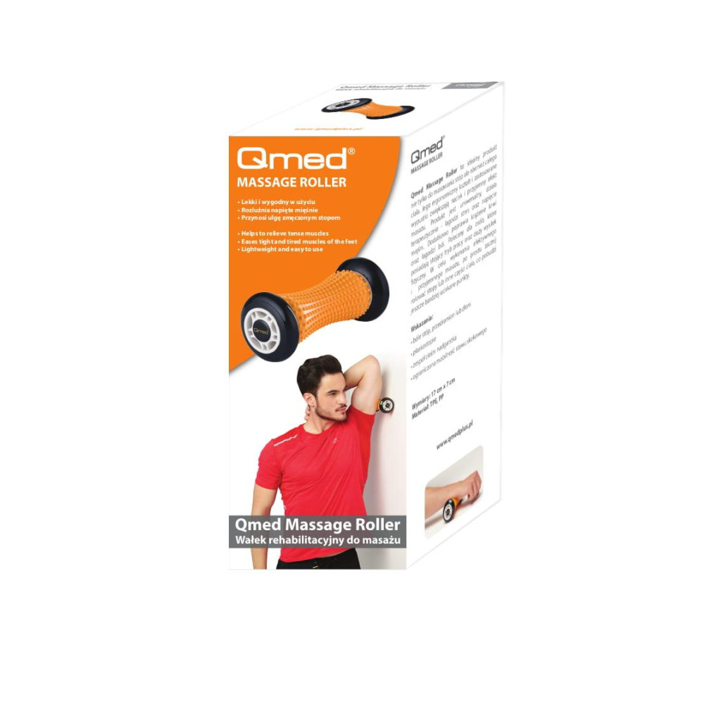 Массажный ролик 17х7 см Qmed Massage Roller