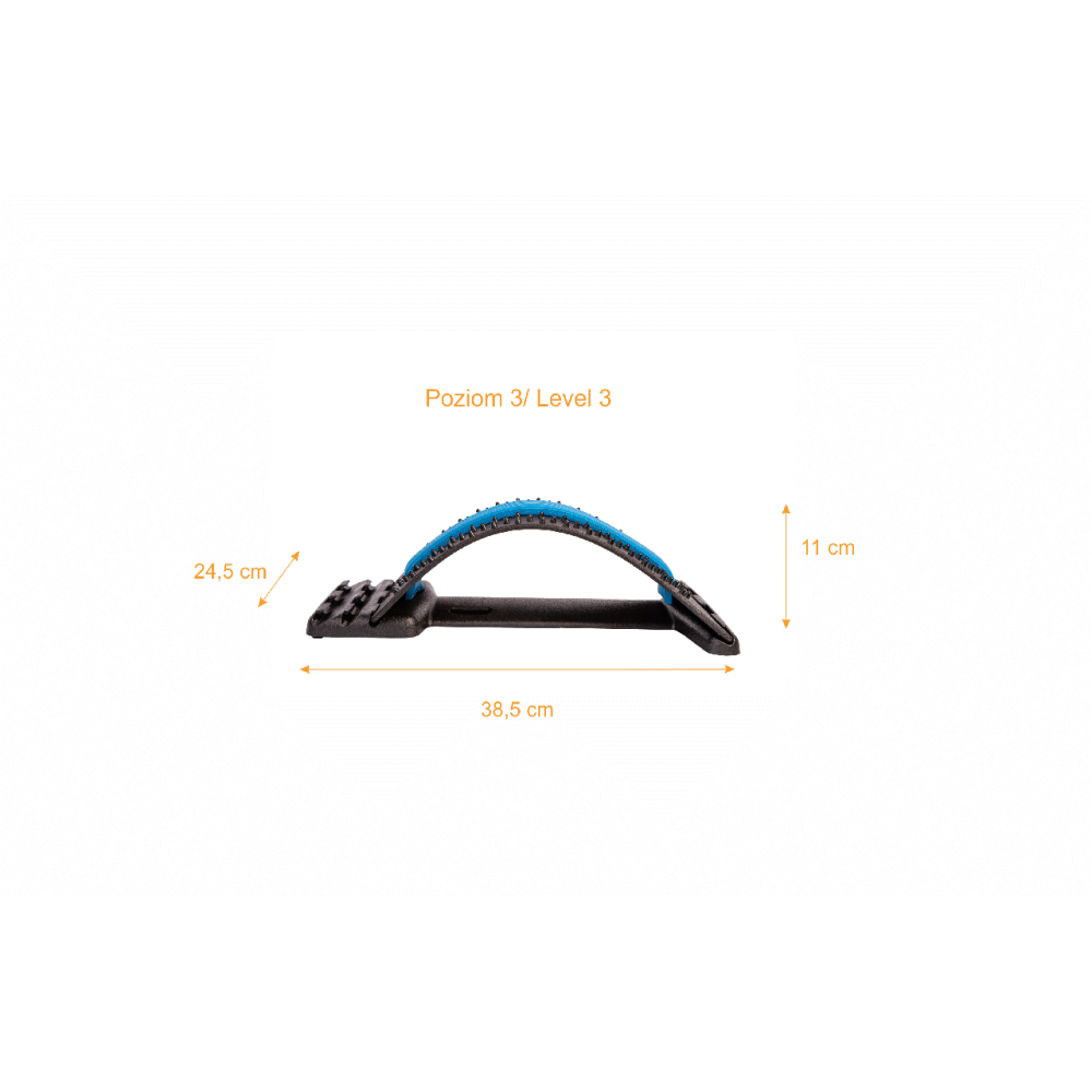 Тренажер для розтяжки спини Qmed Back Stretching Support
