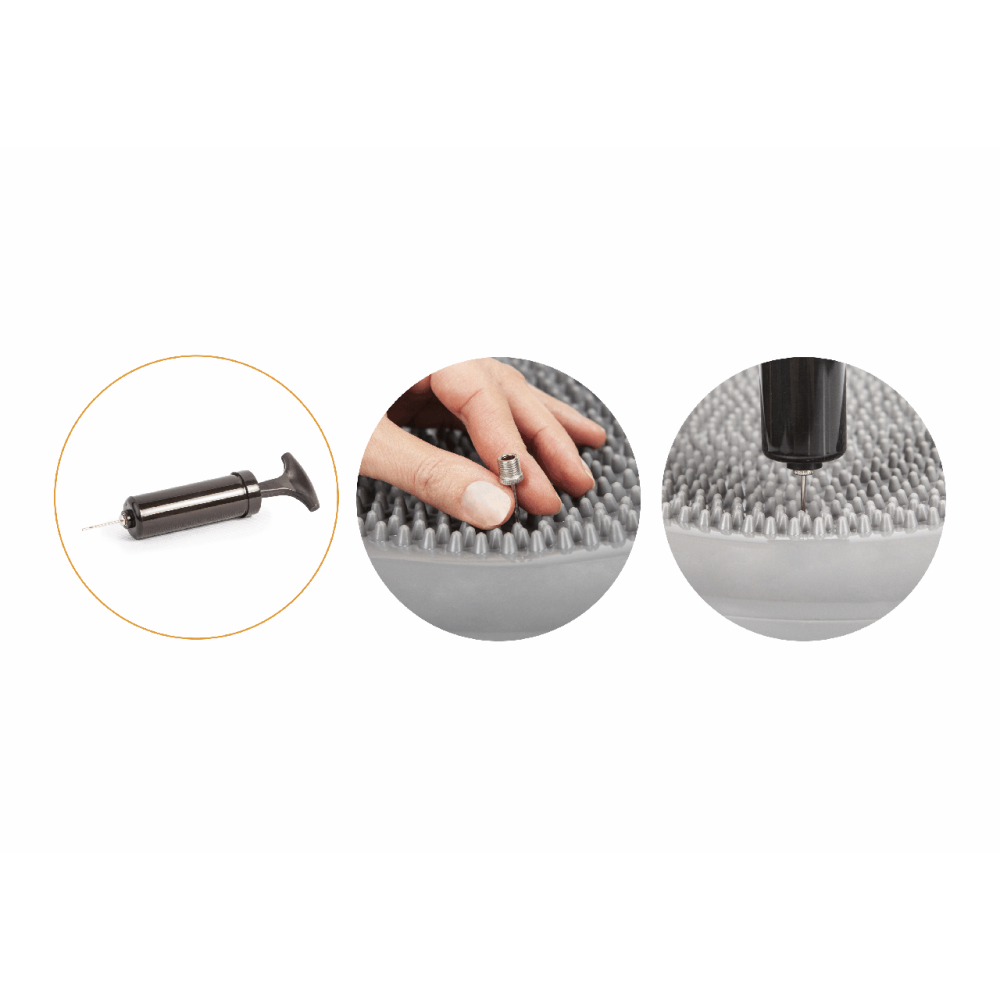 Балансировочный диск, cерый Qmed Balance Disc Gray