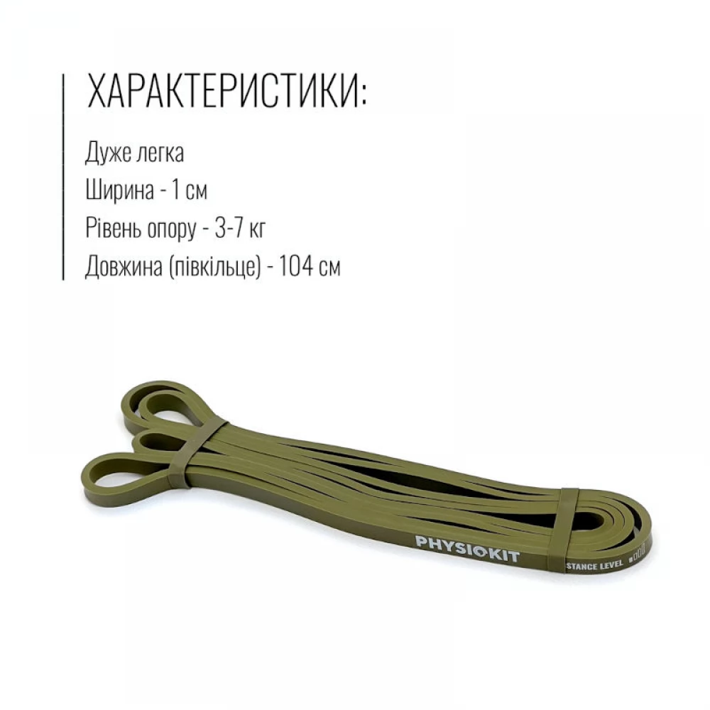 Тренувальна петля Physiokit Band Extra Light 3-7 kg (I)