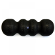 Массажный ролик Physiokit Groove Foam Roller 15x45 см (Черный)
