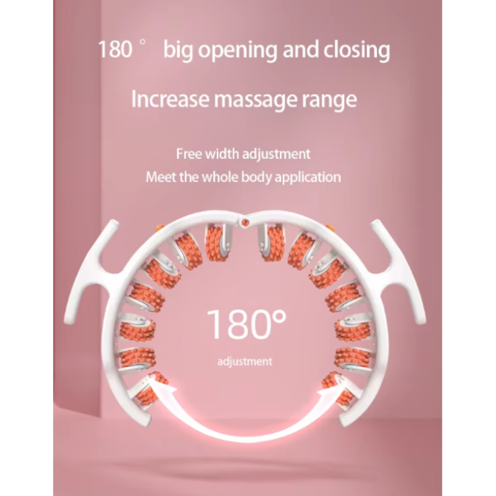 Масажний ролер 360° для талії, ніг, сідниць і всього тіла Розбірний Beauty Gadgets