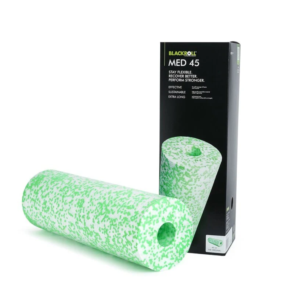 Массажный ролл BlackRoll Med 45 white/green (Зеленый)