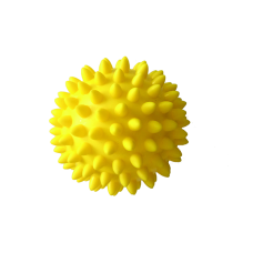Масажний м'яч із шипами 8 см, жовтий Qmed Massage Balls