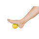 Массажный мяч с шипами 8 см, жёлтый Qmed Massage Balls