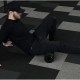 Масажний ролик Physiokit Foam Roller 15x30 см (Черный)