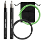 Скакалка Bear KompleX Jump Rope Aluminium (Чорна/Блакитна)