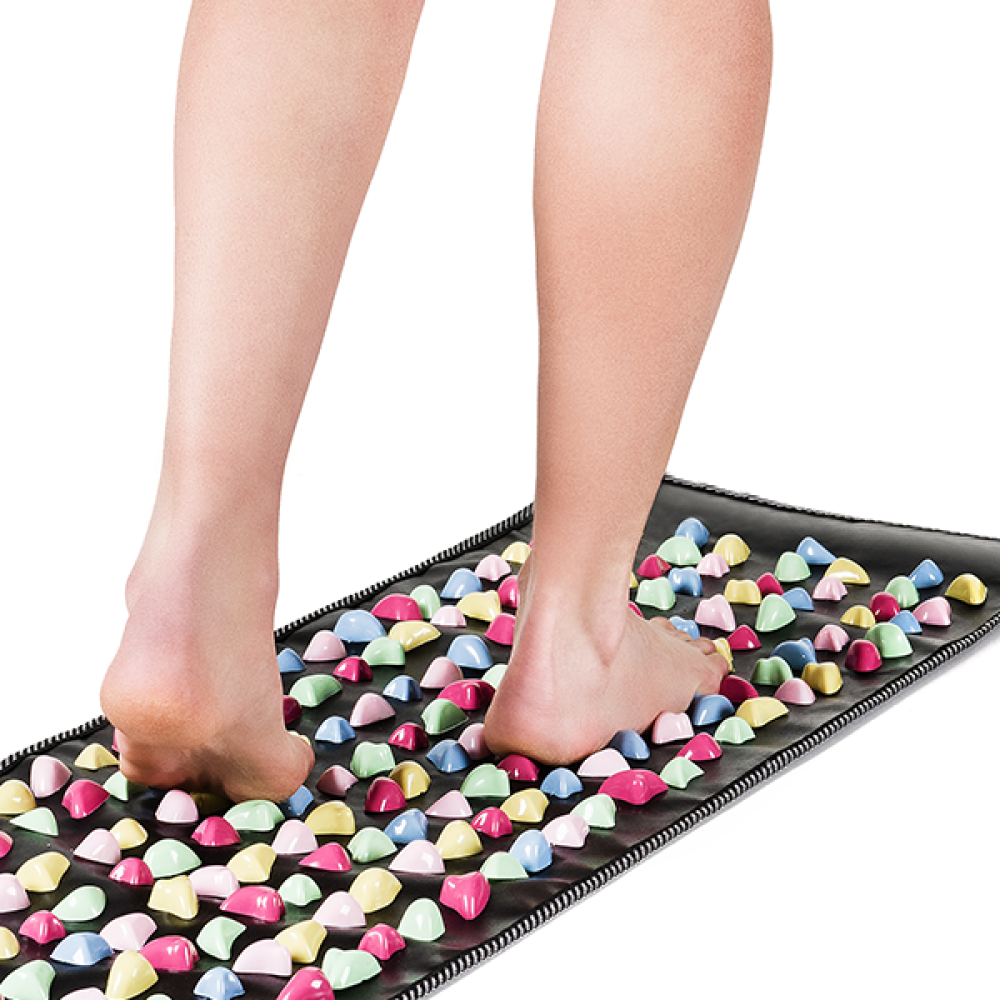 Ортопедичний масажний килимок для ніг Qmed Foot Massage Mat