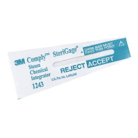 Хімічний інтегратор для парової стерилізації 3M Comply 1243B (ПАР) (5,1х1,9 см, 100 шт.)