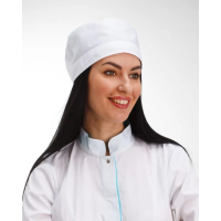 Медична шапочка біла