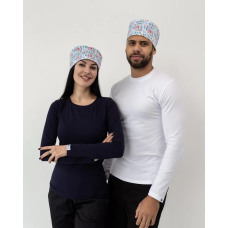 Медицинская шапочка с принтом Medical