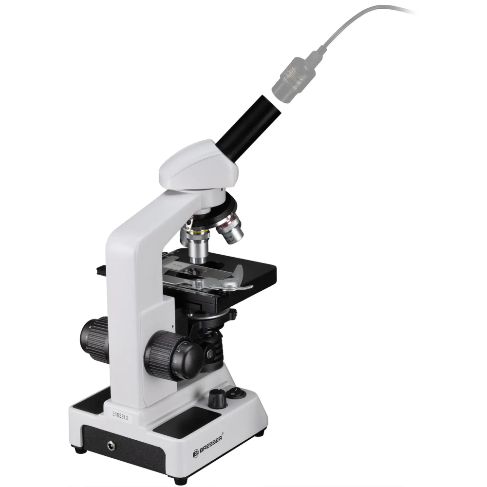 Мікроскоп Bresser Erudit DLX 40-1000x Black/White (5102000)