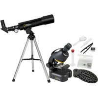Микроскоп National Geographic Junior 40x-640x + Телескоп 50/360 с кейсом (9118200)