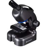 Мікроскоп Bresser Junior CM-04 100x-900x Black з набором для дослідів і адаптером для смартфона (14951)