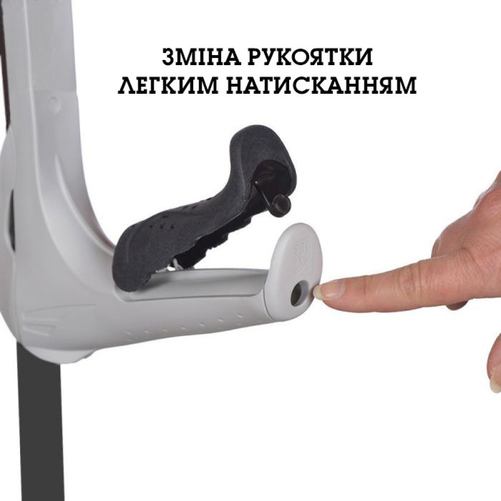 Милиця підлокітна з м'якою ручкою FDI Opti Comfort Premium (Різні кольори)