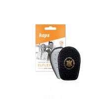 Кожаные подпяточники на латексной основе (чёрные) Kaps Elflex Black