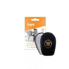 Кожаные подпяточники на латексной основе (чёрные) Kaps Elflex Black